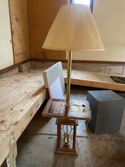 Photo of free Lamp with table (Ela/algonquin Roads) #1