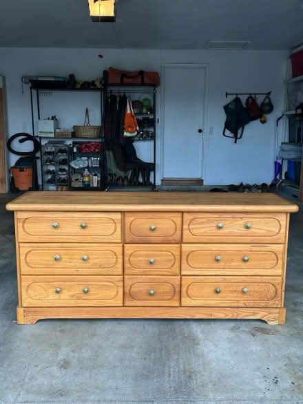 Photo of free Oak dresser (North East Olympia) #1