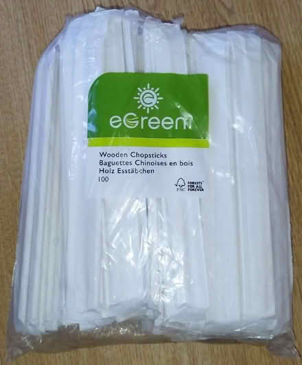Photo of free 100x Wooden Chopsticks (Charlton SE7) #1