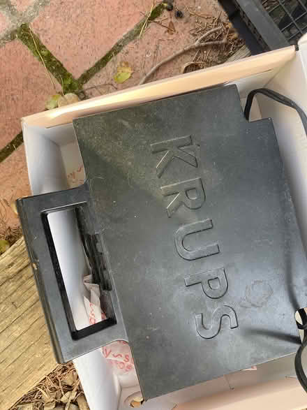 Photo of free Krups panini press (Foothill Boulevard Cupertino) #1