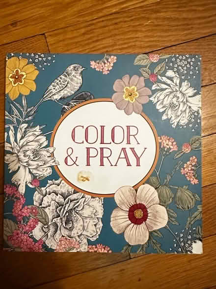 Photo of free “Color and Pray” coloring book (Roslindale) #1