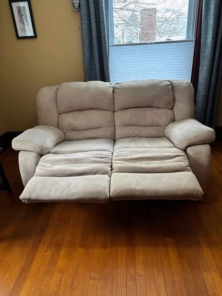 Photo of free Reclining loveseat (Brockton) #2