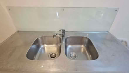 Photo of free IKEA Varde double sink unit and tap (Kingston KT1) #1