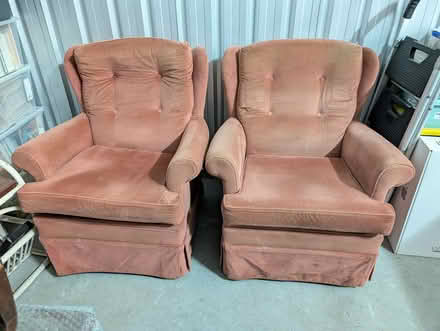 Photo of free Dusty Pink Velvet Lounge Suite (Camperdown, NSW) #2