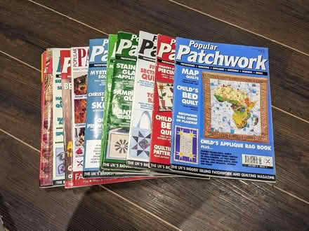 Photo of free 16 old (1995-2005) popular patchwork magazines (Holbeach Drove PE12) #1