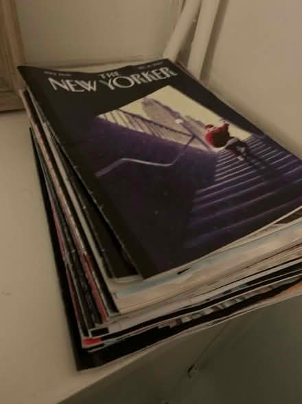 Photo of free Stack of old New Yorkers (Chalk Farm NW3) #1