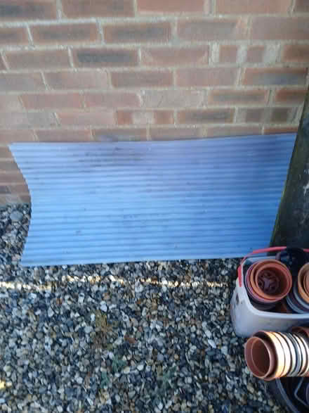 Photo of free Corrugated polycarbonate sheet (Hellesdon NR6) #1