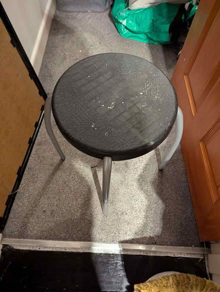 Photo of free Ikea stool - black (Altrincham WA15) #1