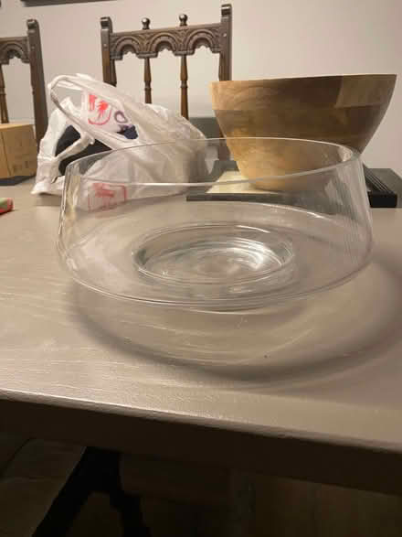 Photo of free Transparent Glass Fruit Bowl (Forest Gate E7) #1
