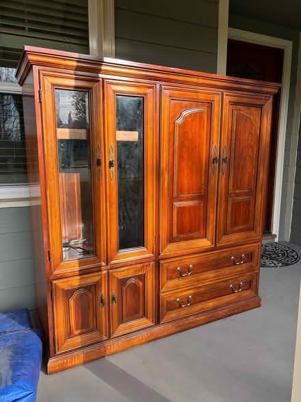 Photo of free entertainment center all wood (Arcadia, CA) #2