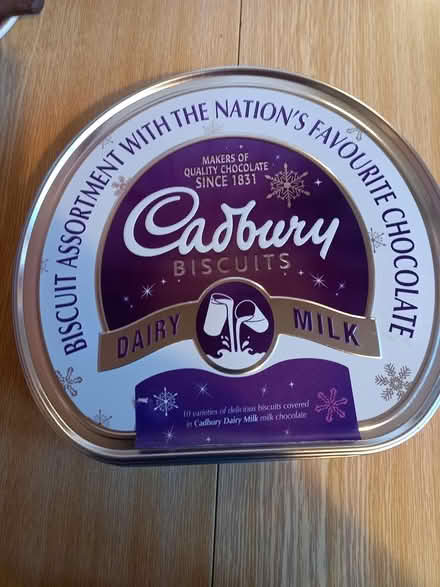 Photo of free Empty Cadbury Biscuit Tin (Hitchin SG4) #1