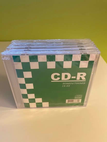 Photo of free 5 New CD-R Recordable Discs (South Downers Grove near YMCA) #1