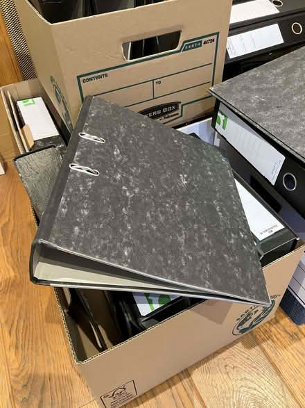 Photo of free Approx 30 lever arch files (Solihull B91) #2