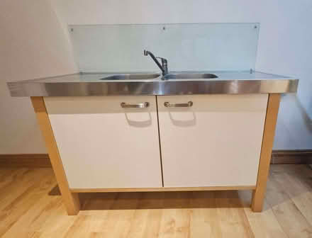 Photo of free IKEA Varde double sink unit and tap (Kingston KT1) #2