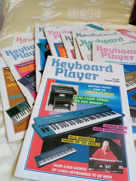 Photo of free Keyboard player mags from 1986 to 1989 old info maybe collec (Stivichall CV3) #1