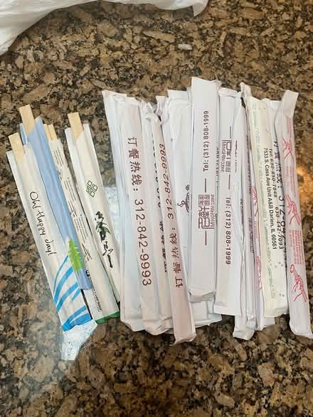 Photo of free Take Out Chopsticks (South Downers Grove near YMCA) #1