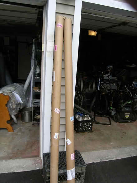 Photo of free 2 Heavy Mailing Tubes 77" (New Fairfield near Ball Pond) #1