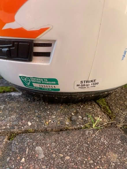 Photo of free AGV motorbike helmet (Malvern WR14) #2