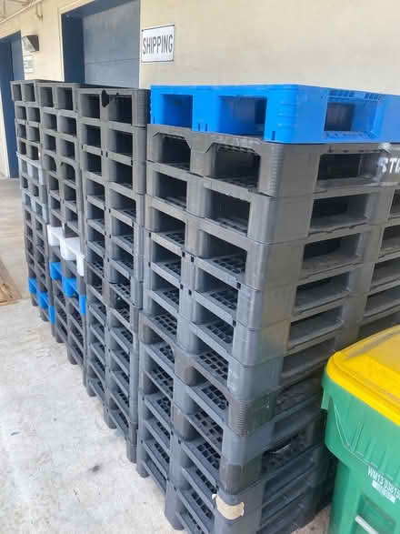 Photo of free Thick Plastic pallets (33065) #2