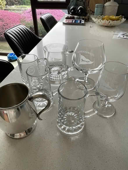 Photo of free Tankards and glasses (Warton LA5) #1