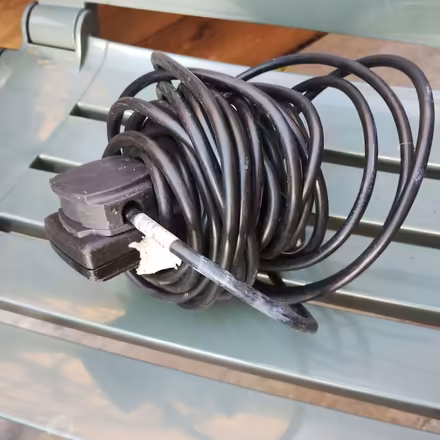 Photo of free A Black 2 Socket Extension Lead (Rayleigh SS6) #1