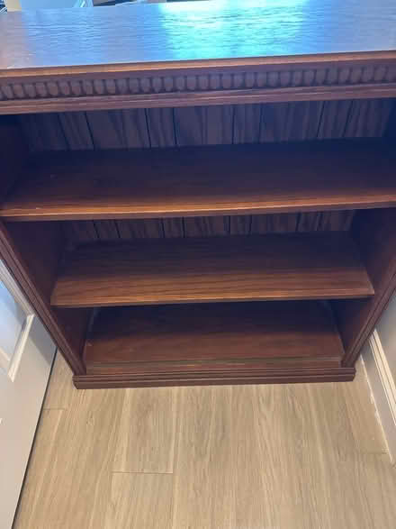 Photo of free Knickknack shelves w/ glass doors (01913) #1