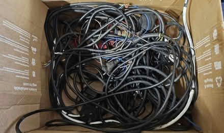 Photo of free Box of cables (Kirkby L32) #1