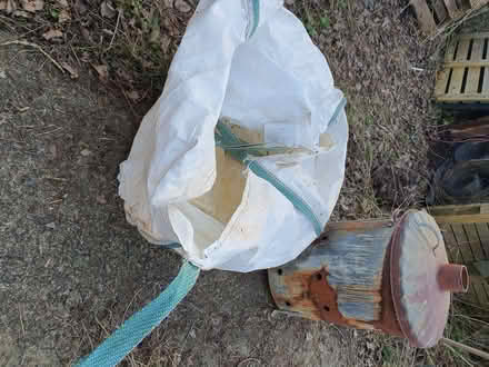 Photo of free Dumpy bag, old rusty burning bin (Street on the Fosse BA4) #1