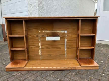 Photo of free Retro wooden fireplace surround (Eskbank EH22) #1