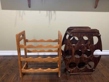 Photo of free Two wine racks (Kitchener N2M 4J1) #1