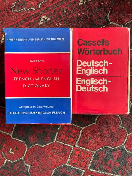 Photo of free French & German dictionaries (Warton LA5) #2