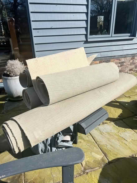 Photo of free Carpet sections USED (Llangunllo LD1) #3