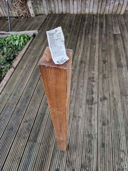 Photo of free Wooden Post (Hornchurch RM12) #2