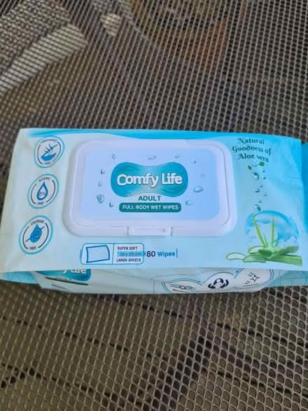 Photo of free Wet wipes - large sheets (Caversham RG4) #1