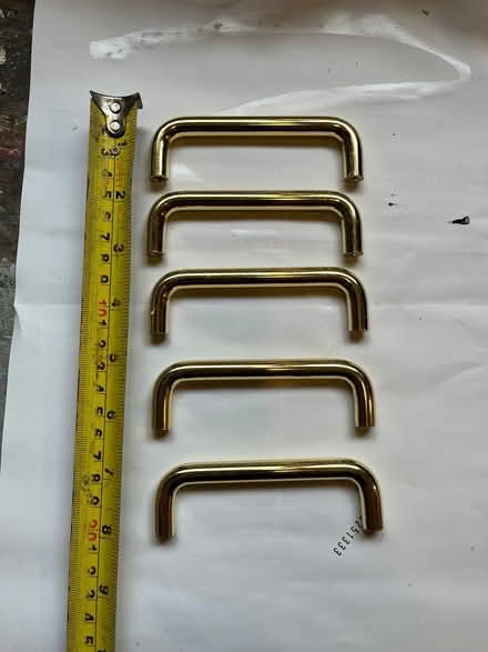 Photo of free Brass door handles (Elgin IV30) #1