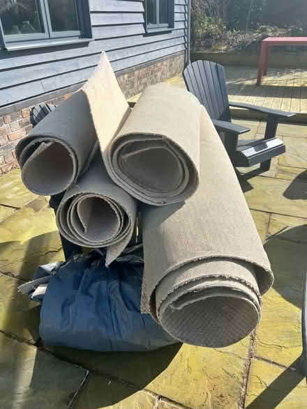 Photo of free Carpet sections USED (Llangunllo LD1) #2