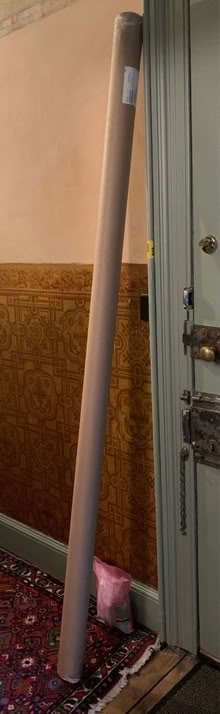 Photo of free Very long cardboard poster tube (Morningside/Comiston EH10) #1