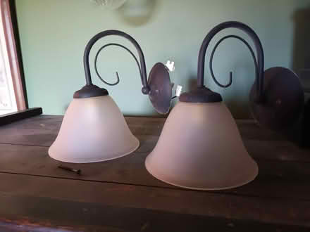 Photo of free 2 x wall light fittings. (Frankwell SY3) #1