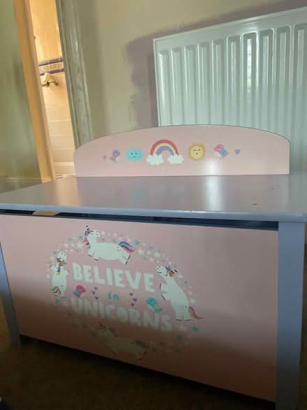 Photo of free Kids unicorn toy box (Blacklands TN34) #2