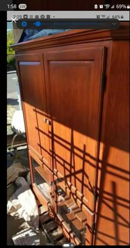 Photo of free Armoire/Entertainment Center (North Vallejo) #1