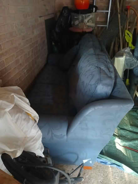 Photo of free 3 seater sofa and arm chair (Borehamwood WD6) #1