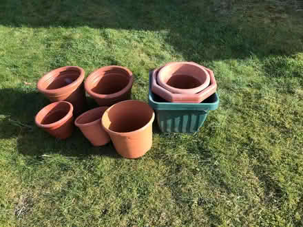 Photo of free Plastic outdoor pots (Brownhills WS8) #2