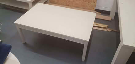 Photo of free Large white coffee table (Shepherds Bush W12) #1