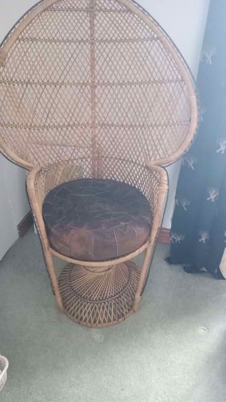 Photo of free 1970s cane chair . (Overton LA3) #1