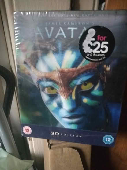 Photo of free Avatar blu ray 3D (Wallasey CH44) #1