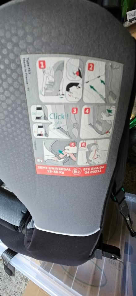 Photo of free Child's Car Seat Isofix 9 - 36kg (CT10) #3
