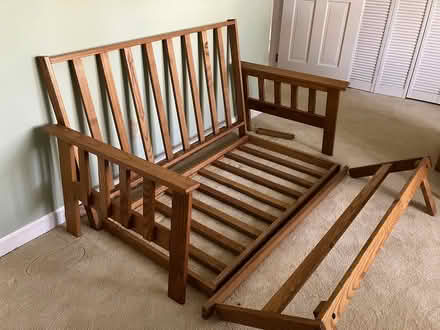 Photo of free Futon frame (Cary) #1