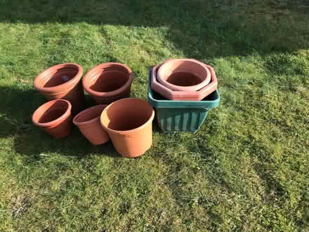 Photo of free Plastic outdoor pots (Brownhills WS8) #1