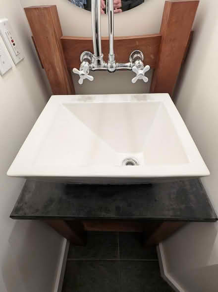 Photo of free vanity, sink, faucet showerhead (Maury ~Pt. Robinson Lighthouse) #1