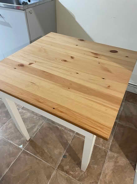 Photo of free Small kitchen table (Brecon) #2